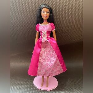 Barbie doll Island Princess Pink Maiden 2007 #L1149 vintage